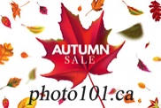 Photo101.ca - AUtumn Sale